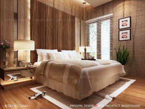 desain interior kamar tidur utama