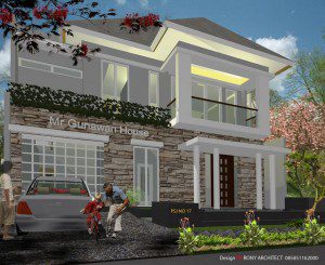 rumah tropis modern