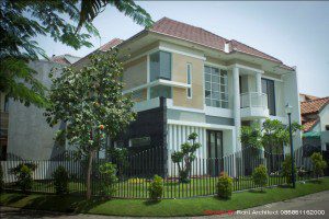 rumah pojok minimalis