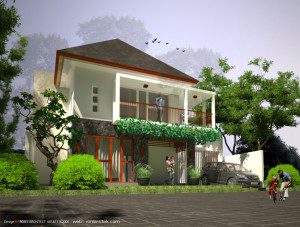 rumah tropis modern