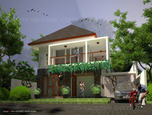 rumah tropis modern
