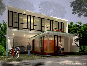desain Rumah kantor