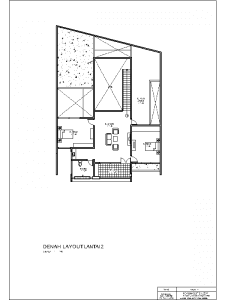 denah rumah lantai 2