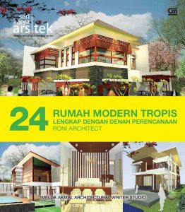 buku karya kami 24 rumah tropis modern