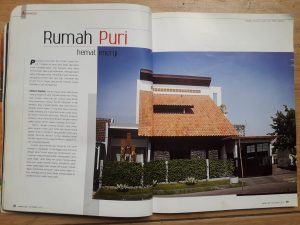 masuk majalah desain rumah laras